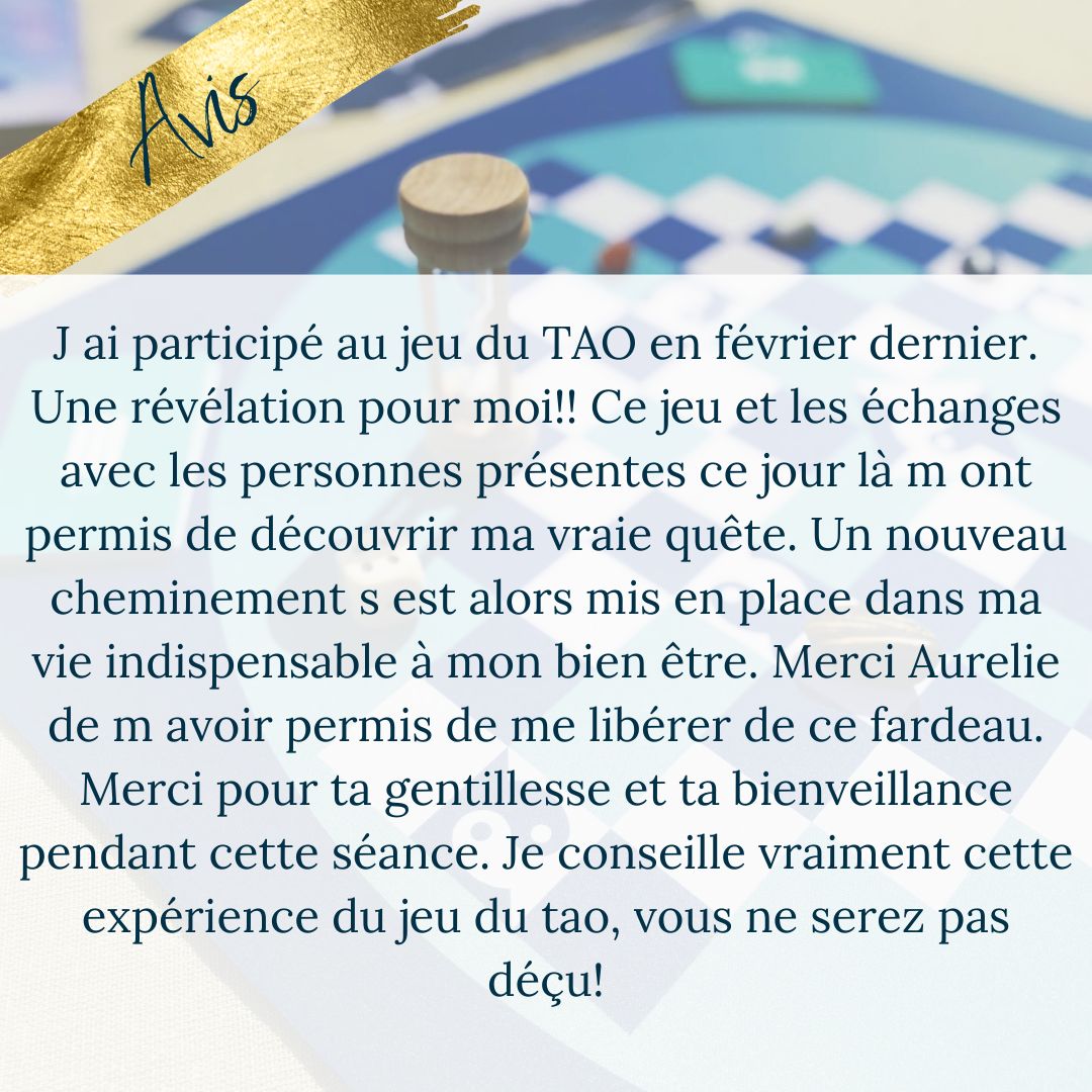 Témoignage 1 - Tao