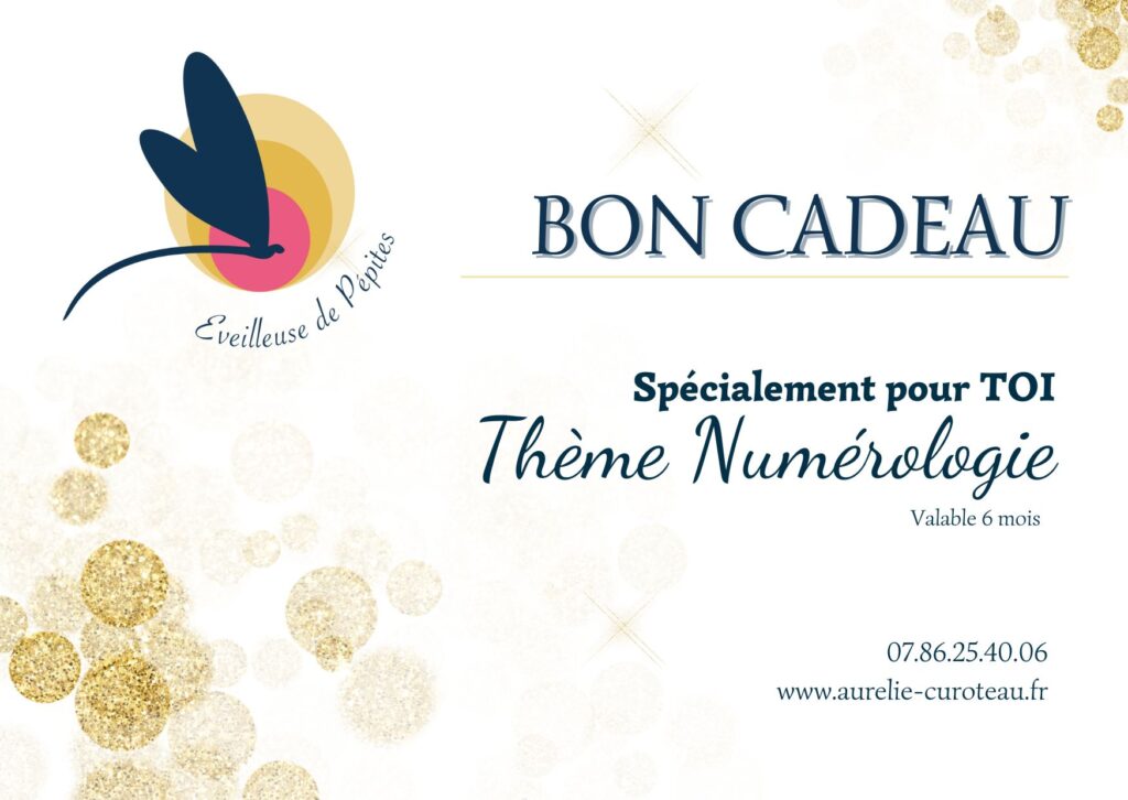 Bon cadeau numérologie
